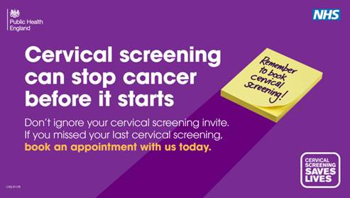 Cervical screening can stop cancer before it starts